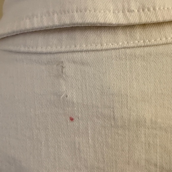 Calvin Klein Women's White Denim Jacket - Picture 3 of 5